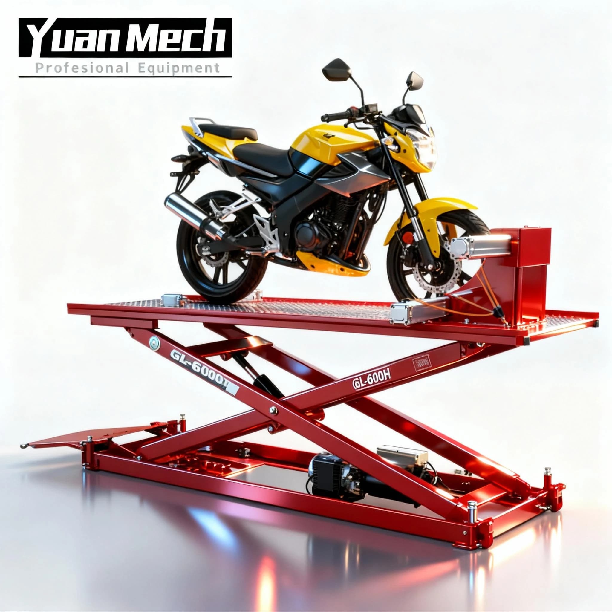 Table élévatrice hydraulique pour moto, 500kg, support de levage pour moto, à vendre