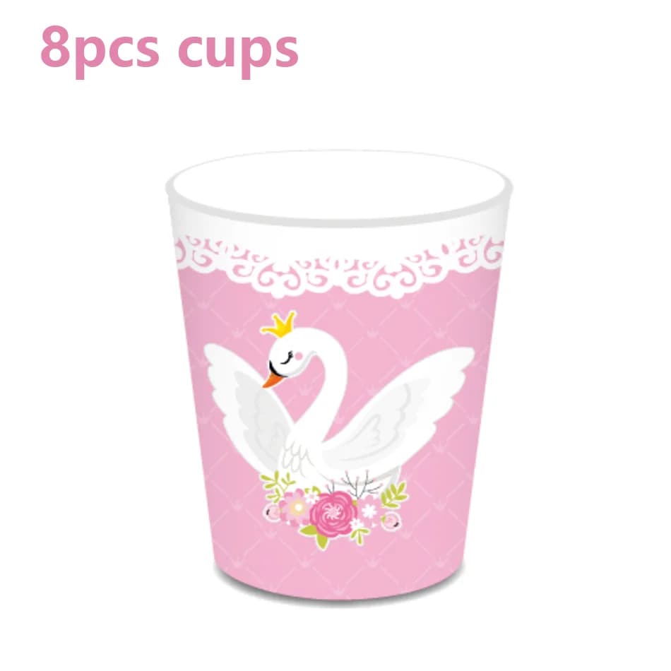 Serviettes, assiettes, gobelets, support à cupcakes, nappe, ensemble de vaisselle pour décoration d'