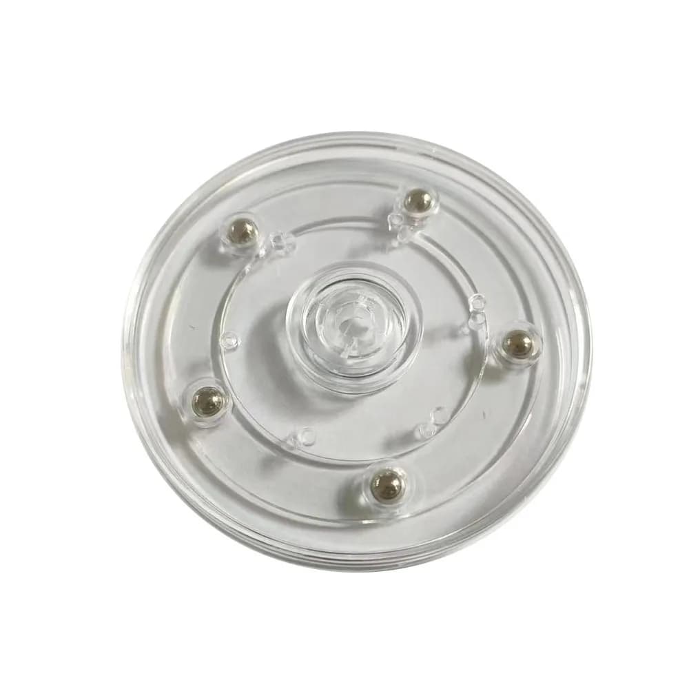 Lazy Susan-Présentoir de Bijoux en Acrylique, Support de Comcussion Rotatif à 360 °, Multifonctionne