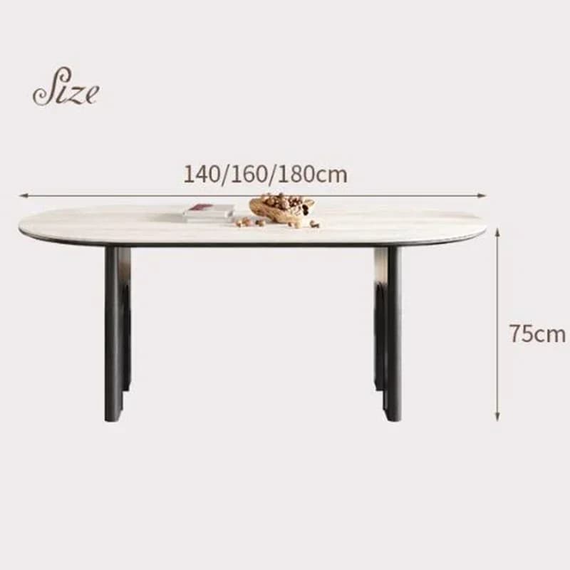 Tables à manger nordiques en bois, tables à manger modernes en marbre pour salon, cuisine, design it
