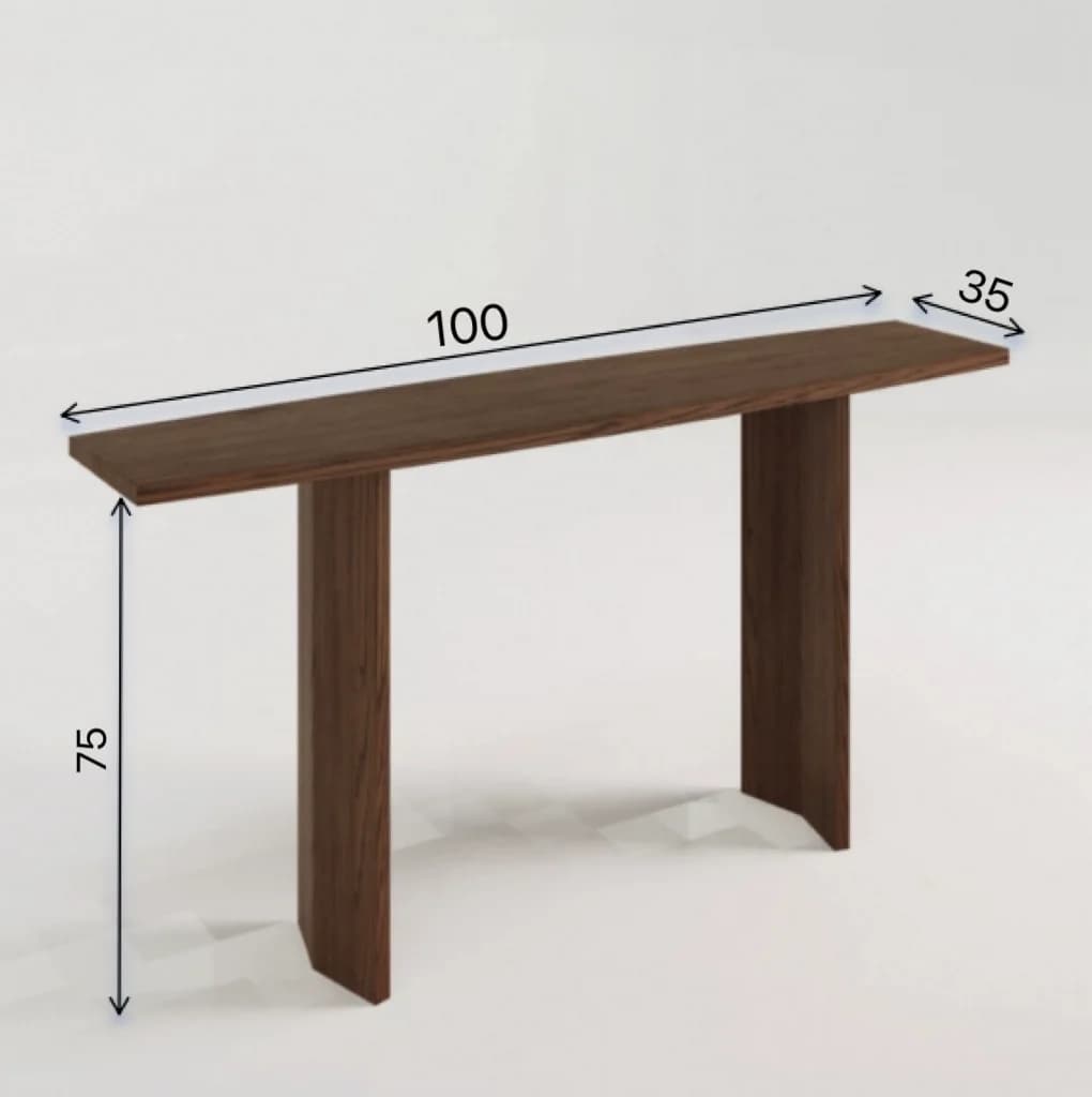 Console étroite de conception raffinée avec tiroir, table d'entrée moderne, meuble décoratif pour en