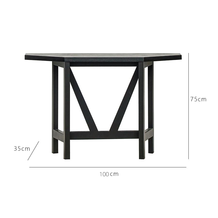 Tables de Console étroites minimalistes élégantes Tables de Console rustiques minces italiennes Cons