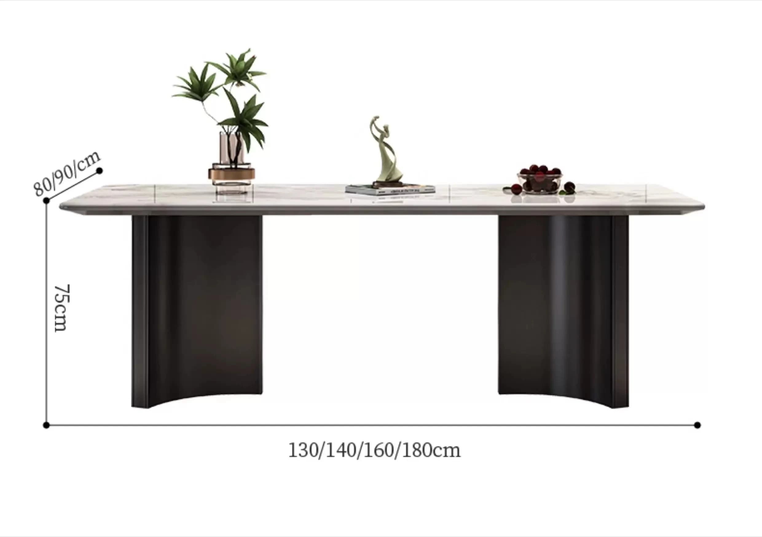 Table à manger de luxe pour café, cuisine, restaurant, chaises de luxe et haut de gamme, table à man