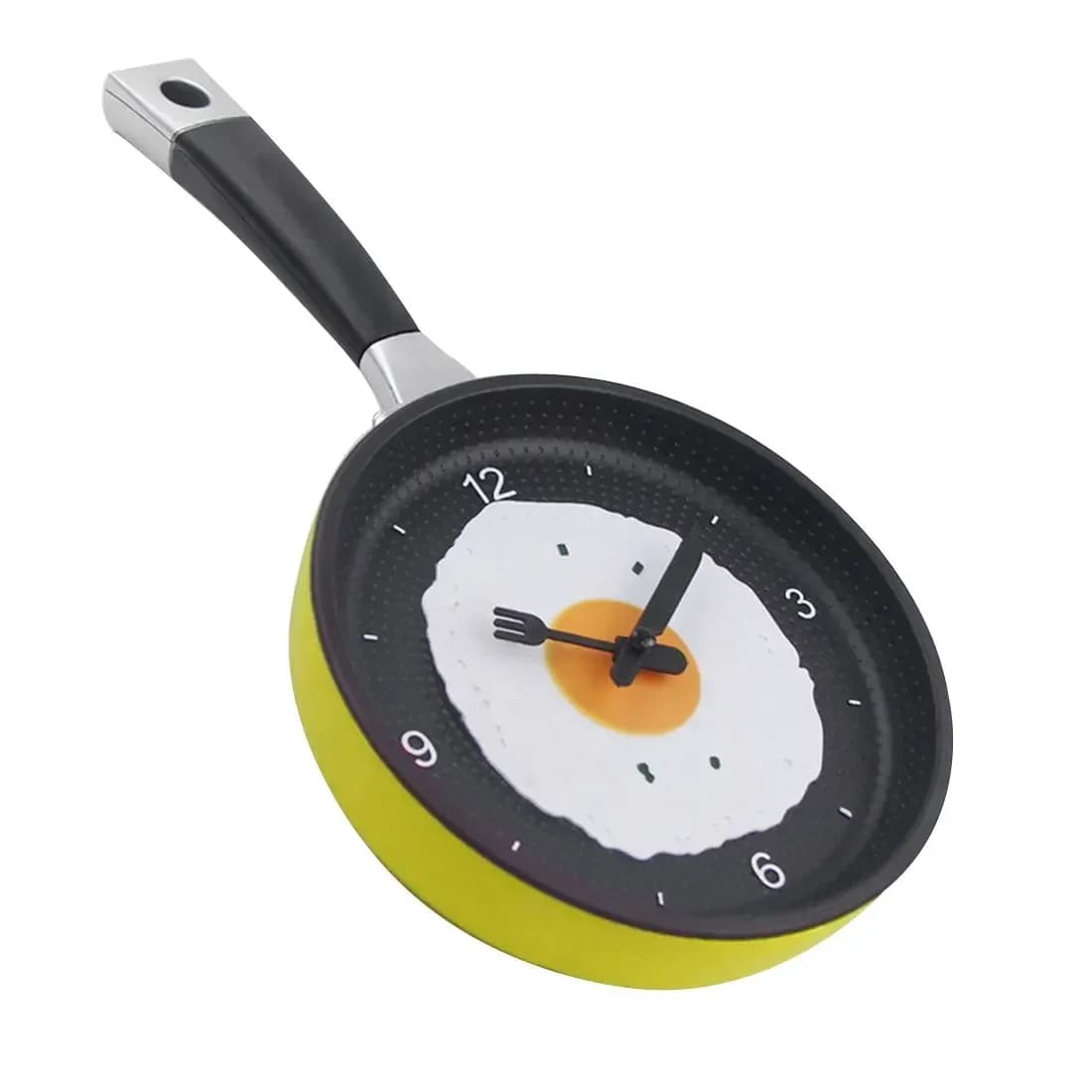 Poêle à frire créative, nouveau Design de vaisselle, modélisation d'horloge de cuisine, décoration d