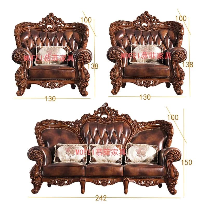 Salon inclinable adultes canapé Europe appartement confortable romantique canapé filles coussin Diva