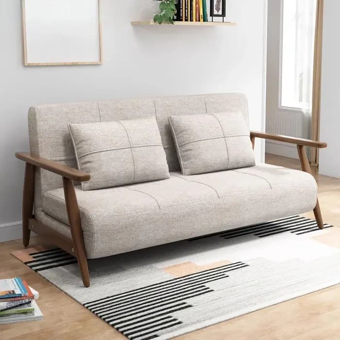 Canapé-lit pliable pour chambre à coucher, petit appartement