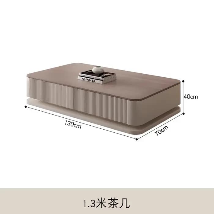 Qualité délicate Table basse Style rangement tendance Design Tables basses Premium luxe Mesa De Cent