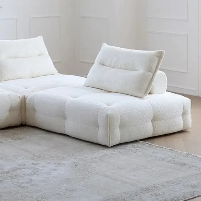 Moderne Simple Module combinaison salon canapés compressé éponge remplissage Groot luxe créatif nordique