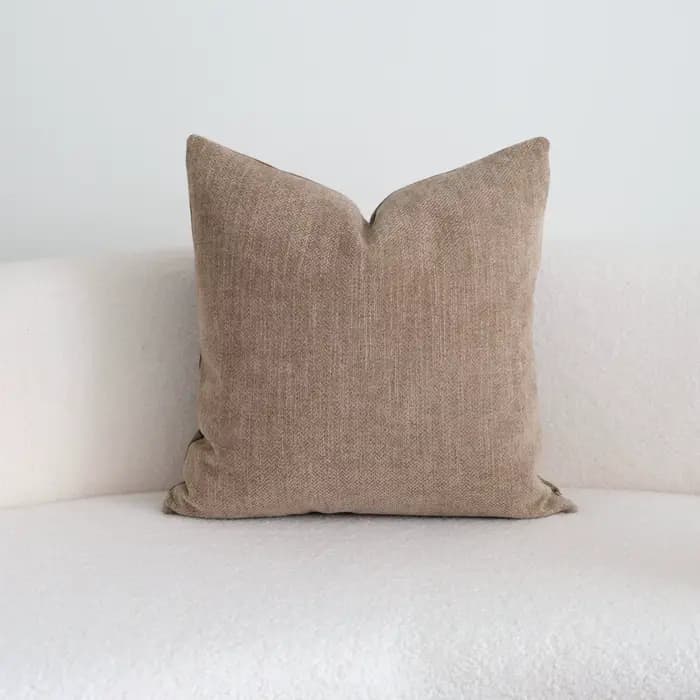 Housse de coussin à rayures à carreaux, taie d'oreiller décorative pour canapé, taille carrée, moder