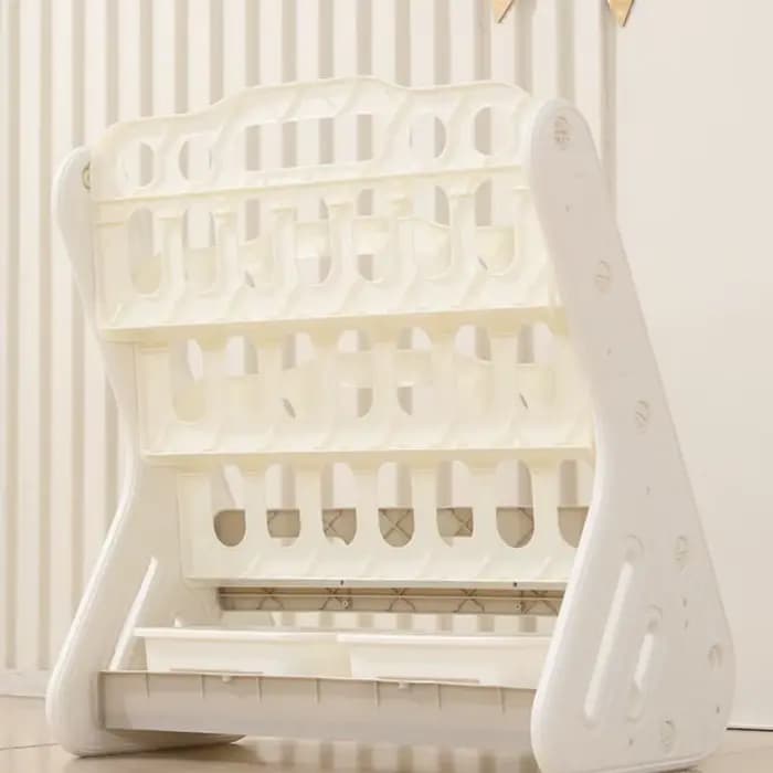 Étagère de rangement 2 en 1 pour enfants
