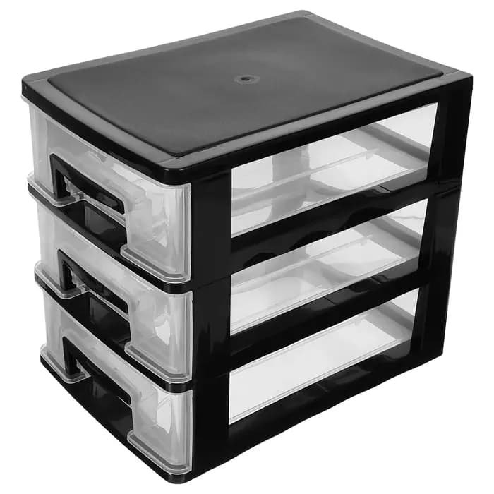 Armoire de rangement à cinq niveaux, en plastique, Type tiroir, placard, Portable, anti-poussière, o