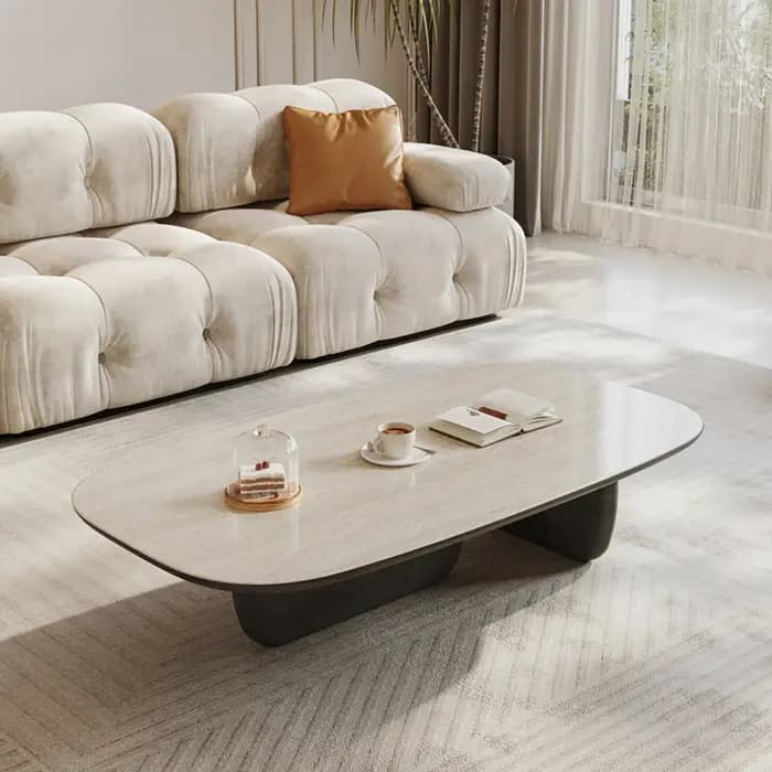Cadre ornements Table basse esthétique Vintage carré Magazine
