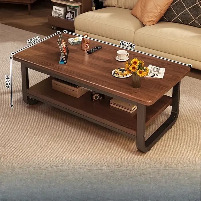 Table basse ovale blanche rangement salle à manger jeux De maquillage Tables basses Design Premium Mesa De Centro De Sala accessoires pour la maison