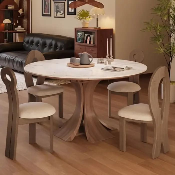 Table à manger De Style antique blanc