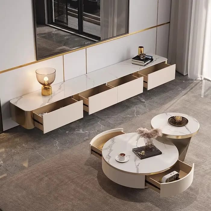 Table de télévision de Style italien