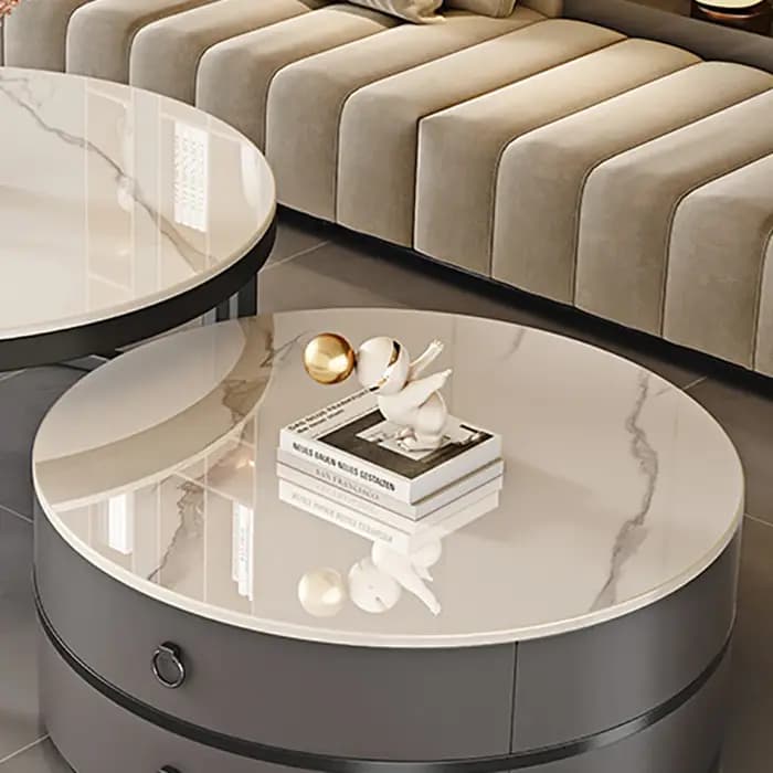 Table basse rétro du milieu du siècle