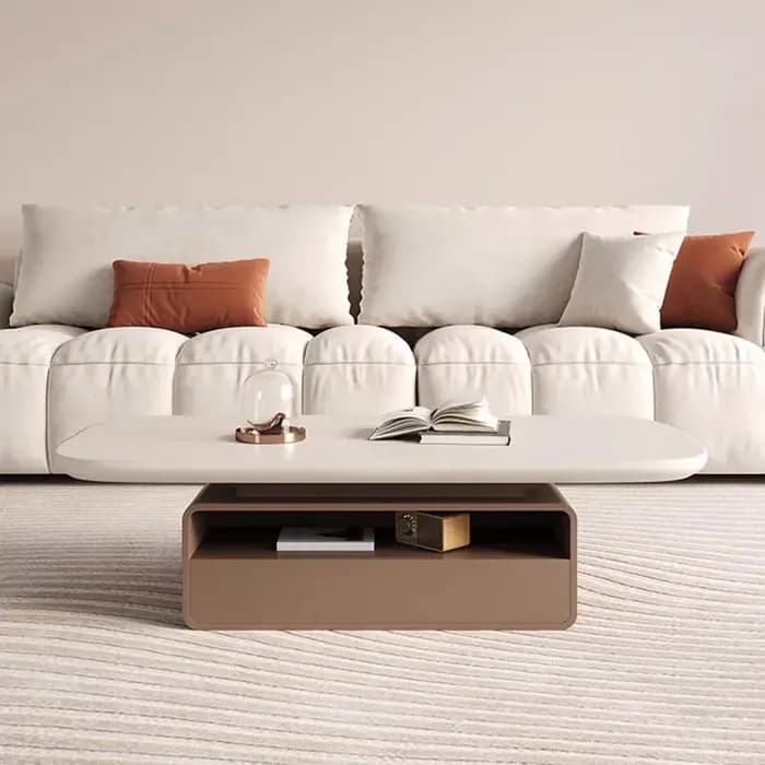 Tables basses rectangulaires de luxe