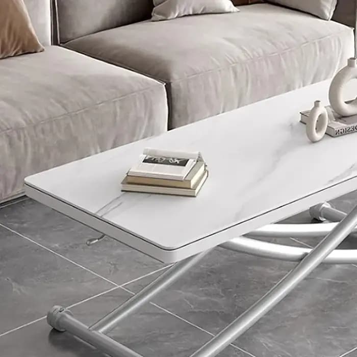 Table basse moderne pliante rectangulaire multifonction