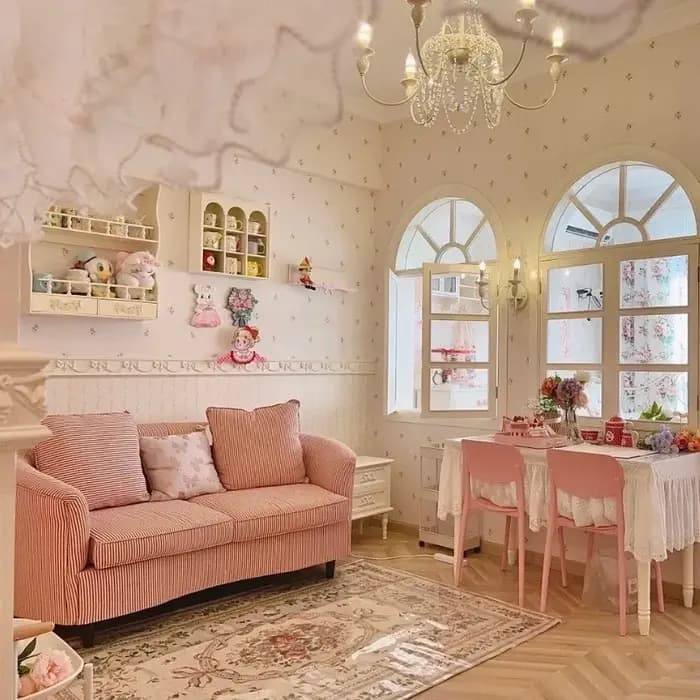Sol Double Salon canapés accoudoir confortable Design romantique canapé luxe bouffée Meuble