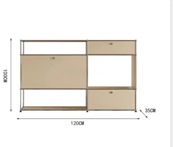 Module combiné buffets armoire tiroir armoires de salon commode latérale couloir rangement meuble TV