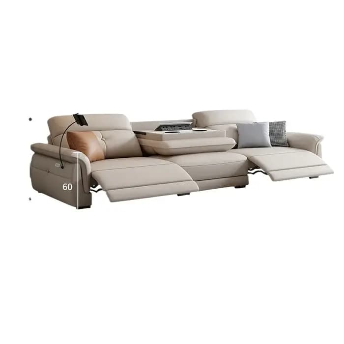 Salon canapé étanche multifonctionnel luxe inclinable