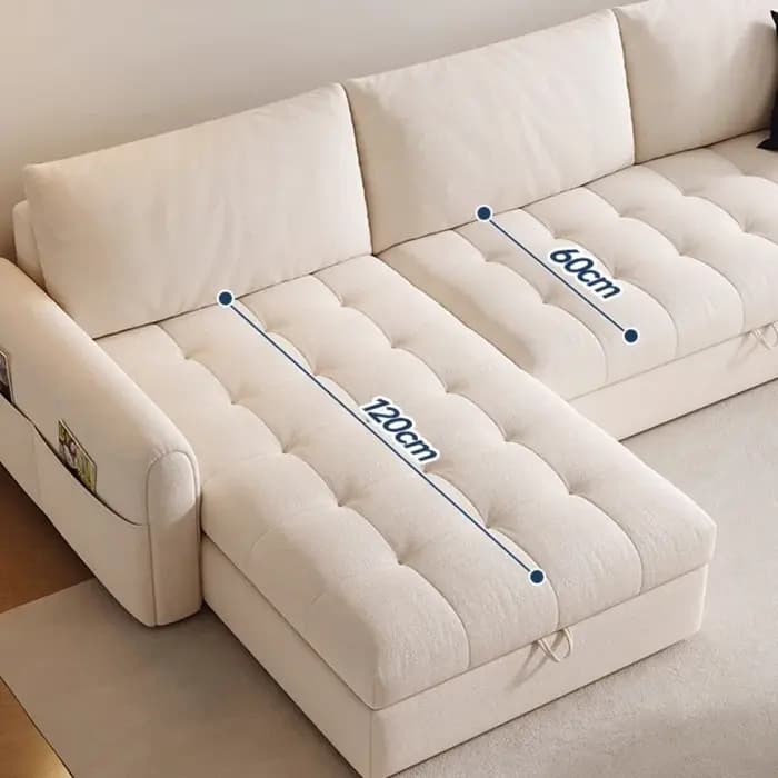 Canapés De zone multifonctionnels lit De luxe paresseux enfants