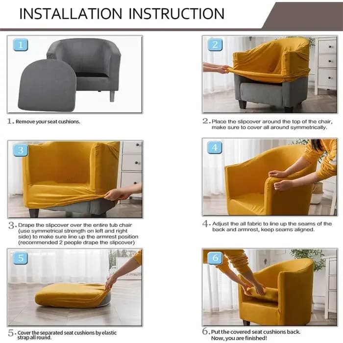 1 ensemble housse de chaise de baignoire extensible Jacquard dos incurvé fauteuils housse simple canapé couvre salon Banquet décor à la maison