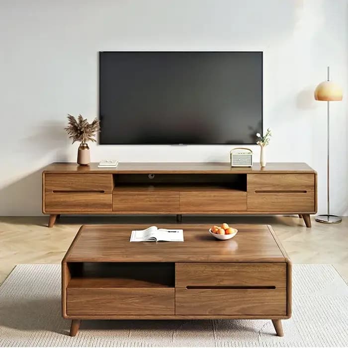 Meuble TV moderne et tendance avec tiroirs