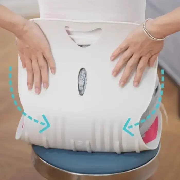 Coussin de soutien lombaire en mousse à mémoire de forme, siège de bureau, ration de posture, coussi