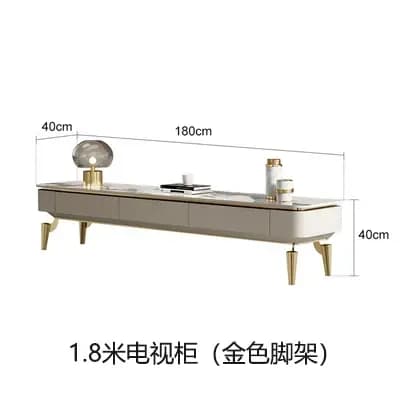 Meubles de télévision italiens modernes Design tiroirs Style Table
