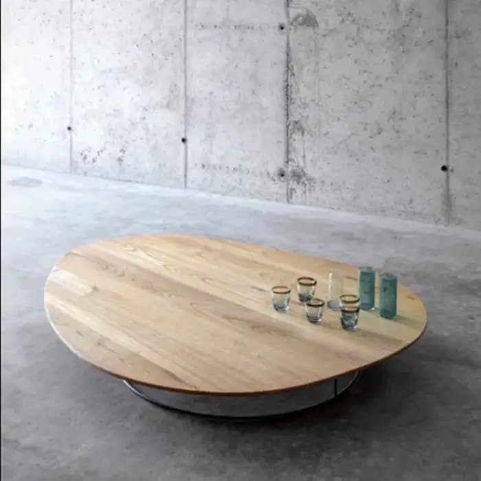 Cadre clair Table basse Design ornements minimaliste Unique