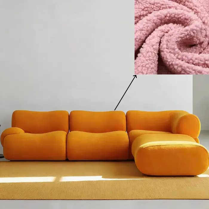 Canapé d'angle moderne de luxe pour salon