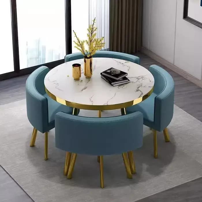 Ensemble table et chaises de négociation