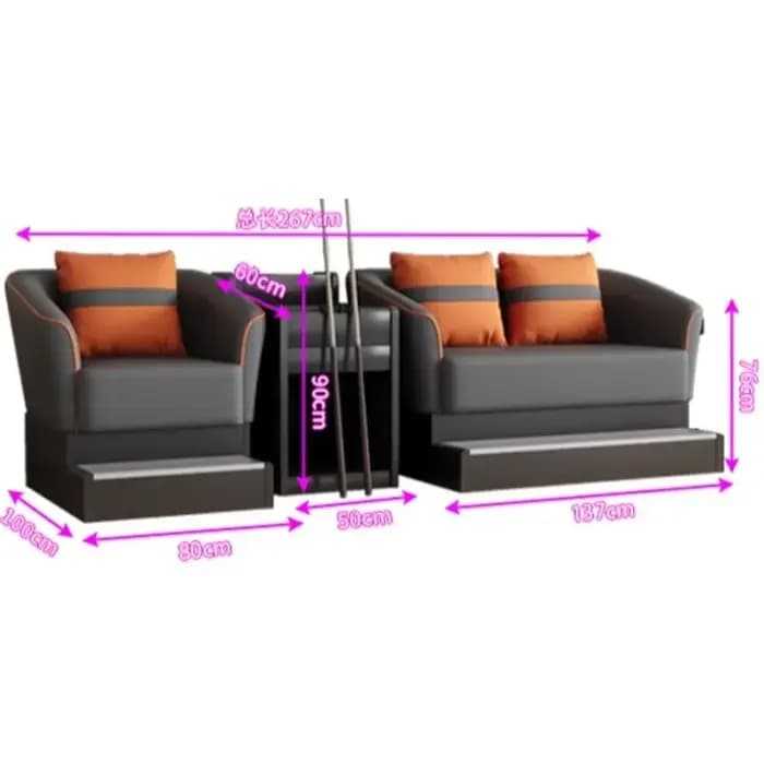 Salon de sol Salon canapés Double concepteur élégant luxe canapé confortable Salon Muebles Para El Hogar maison accessoires