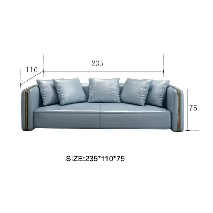 Moderne lumière luxe nouveau canapé classique salon canapé style européen combinaison grand appartem