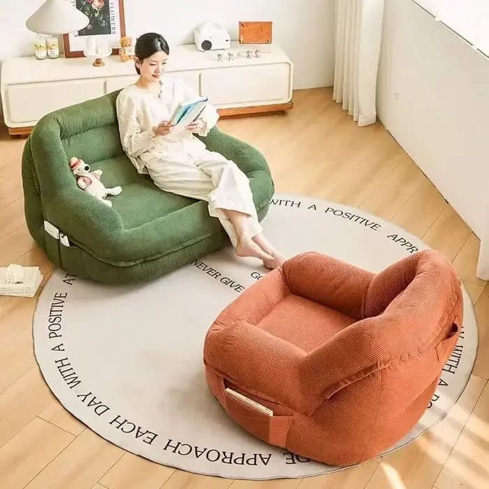Canapé paresseux portable pour salon, canapés simples bon marché, chaise longue tatami adulte, canap