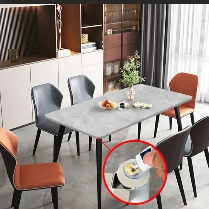 Pied de Table en Métal T1 observateur et Luxueux pour Salle à Manger