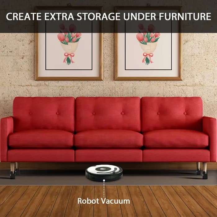 4/8 pièces réglable chaise Riser vis pince 5/10cm hauteur robuste canapé Tables lit meubles Risers bureau