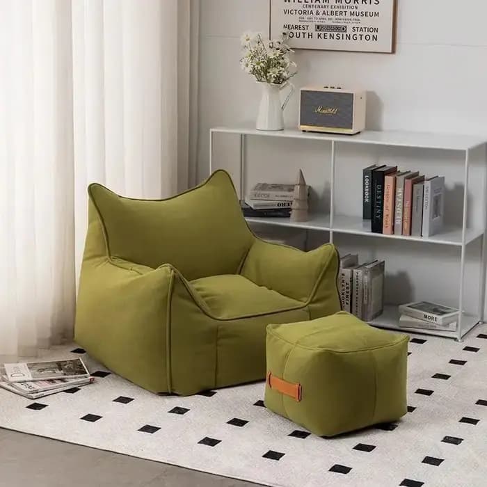 Salon pouf canapés Relax chambre paresseux canapé moelleux confortable pouf canapé personne seule ch
