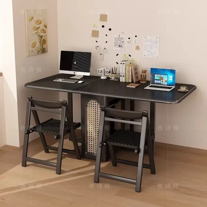 Organisateur de Table à manger noir au Design Simple