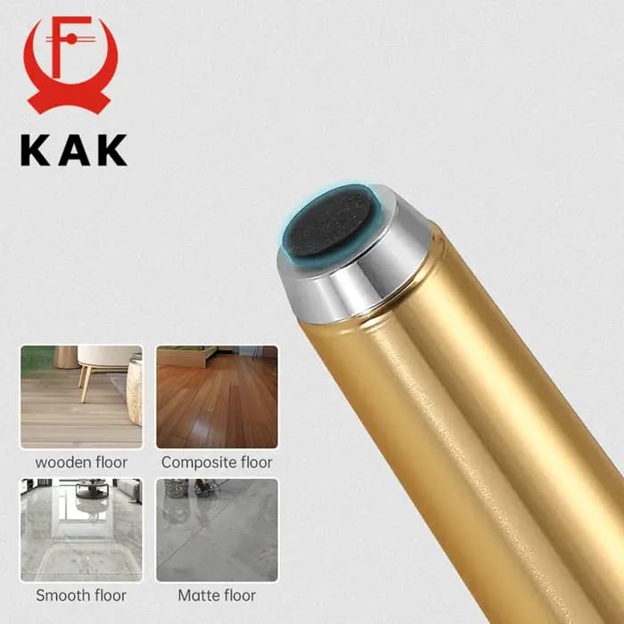 KAK – pieds de meuble réglables en alliage d'aluminium or