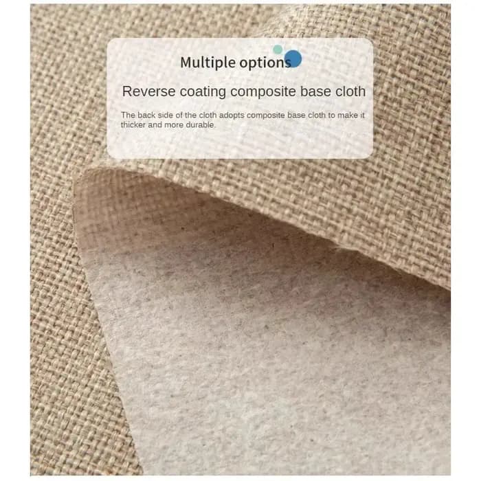 Tissu de canapé en coton et lin