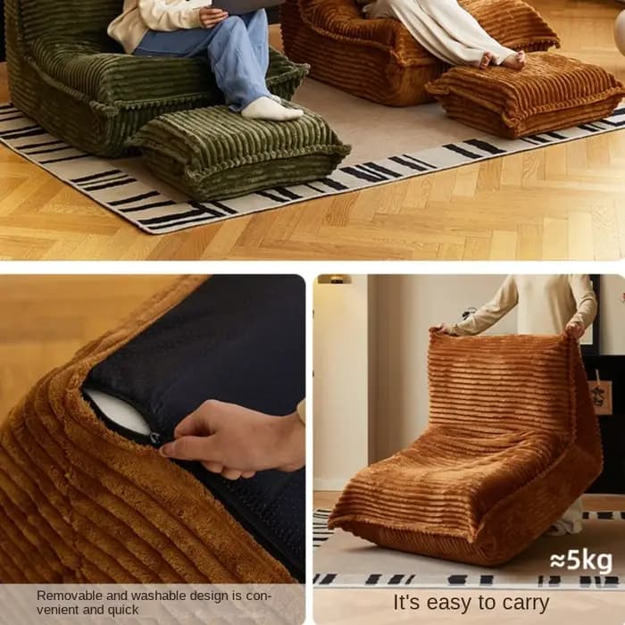 Canapé Caterpillar, fauteuil de relaxation moderne pour balcon