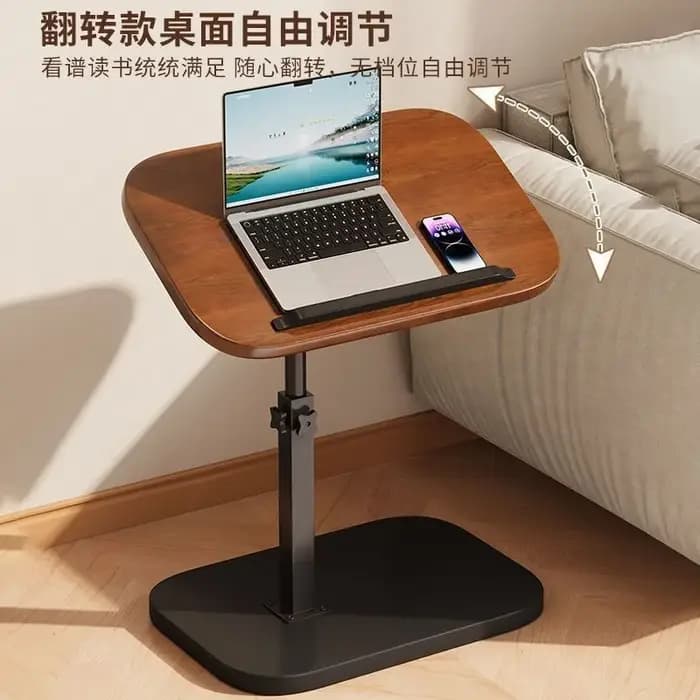 Canapé Table basse Table d'appoint réglable salon Table basse mobile usage domestique chambre chevet