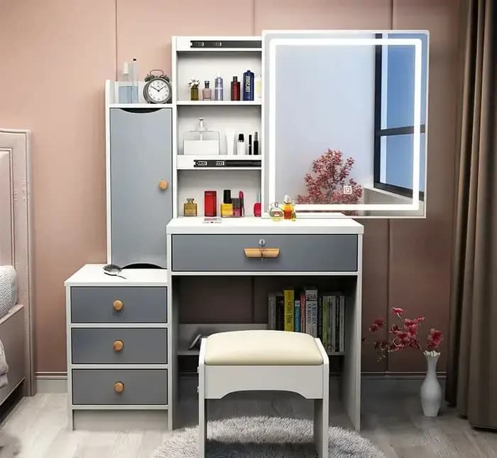 Table de maquillage moderne en spanTable