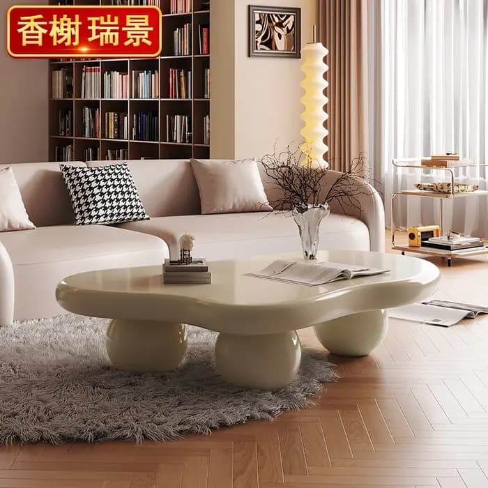 Table d'appoint moderne noire, organisateur rond, Tables basses uniques et minimalistes, meubles de