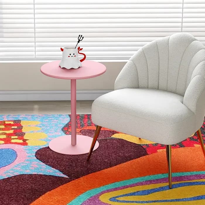 Table d'appoint colorée