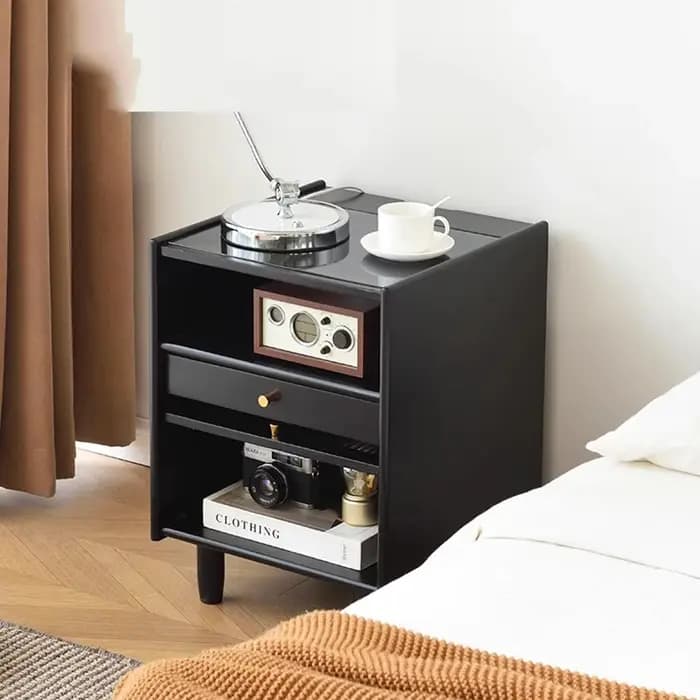 Tables De chevet modernes nordiques avec tiroirs en verre minimaliste Premium tables De chevet De luxe Glam Cajones De dortoir meubles De maison