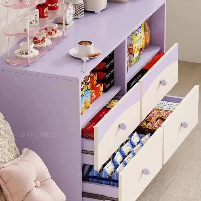 Armoires de salon modernes pour cosmétiques