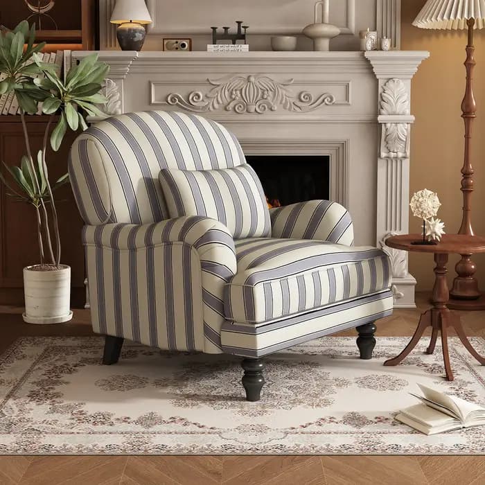 Chaises de commode avec accoudoirs